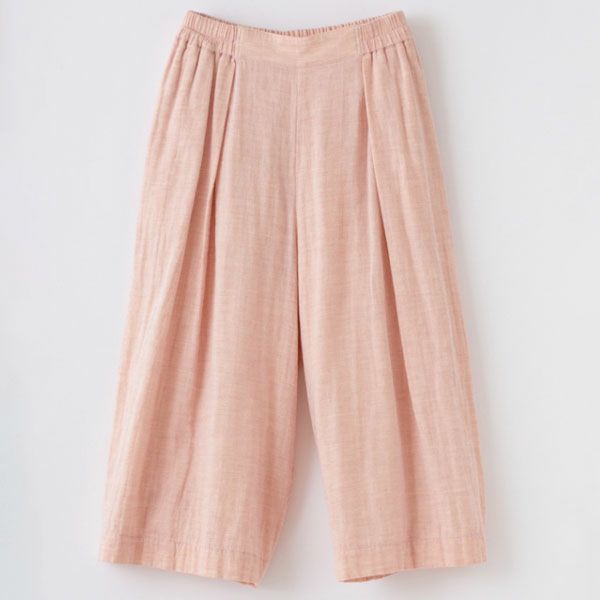 オーガニックコットン ローズマリーガーゼキュロット