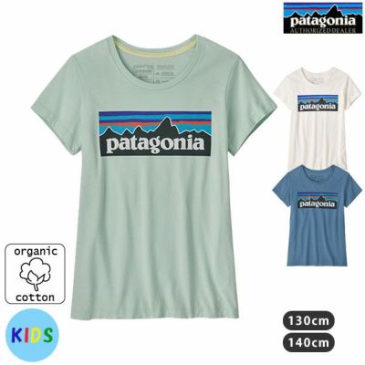 オーガニックコットン ガールズ・リジェネラティブ・サーティファイド・P-6ロゴ・Tシャツ