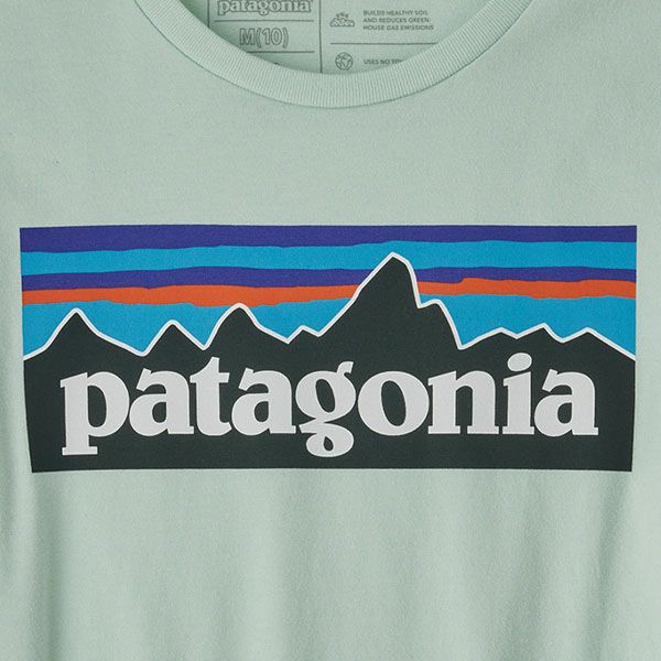 オーガニックコットン ガールズ・リジェネラティブ・サーティファイド・P-6ロゴ・Tシャツ