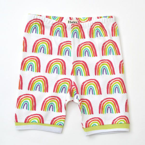 オーガニックコットン キッズ パジャマ（半袖）PrettyRainbows