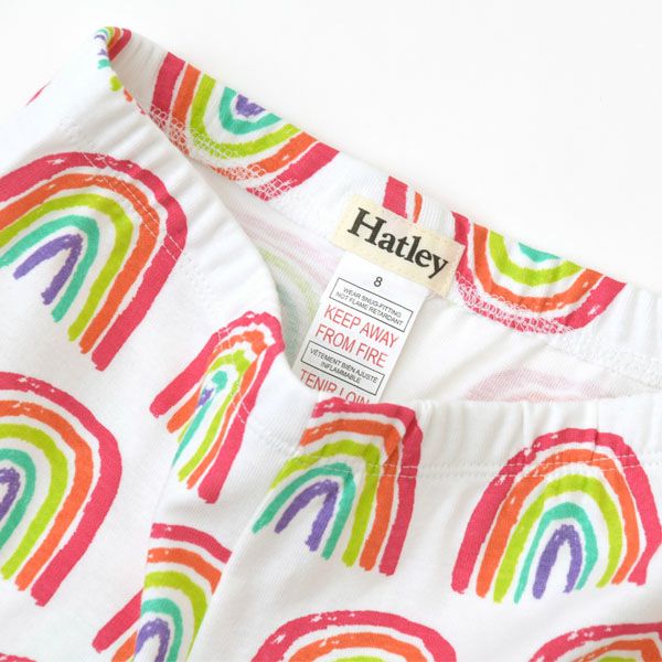 オーガニックコットン キッズ パジャマ（半袖）PrettyRainbows