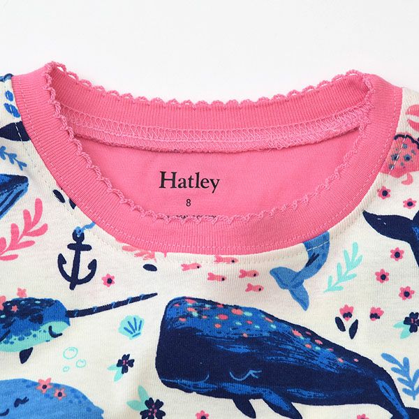 オーガニックコットン キッズ パジャマ（半袖）AquaticFriends