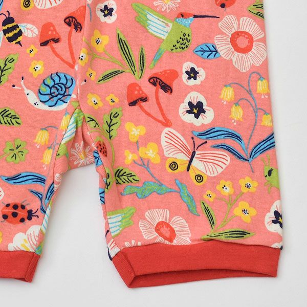 オーガニックコットン キッズ パジャマ（半袖）EnchantedGarden