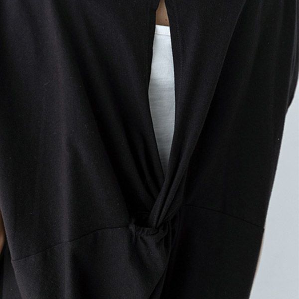 【SALE／10%OFF】オーガニックコットン バックツイストドレス