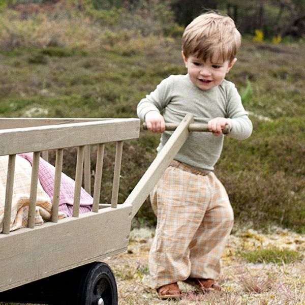 オーガニックコットン ベビー ロングパンツ