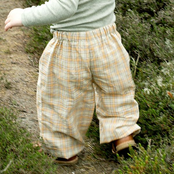 オーガニックコットン ベビー ロングパンツ