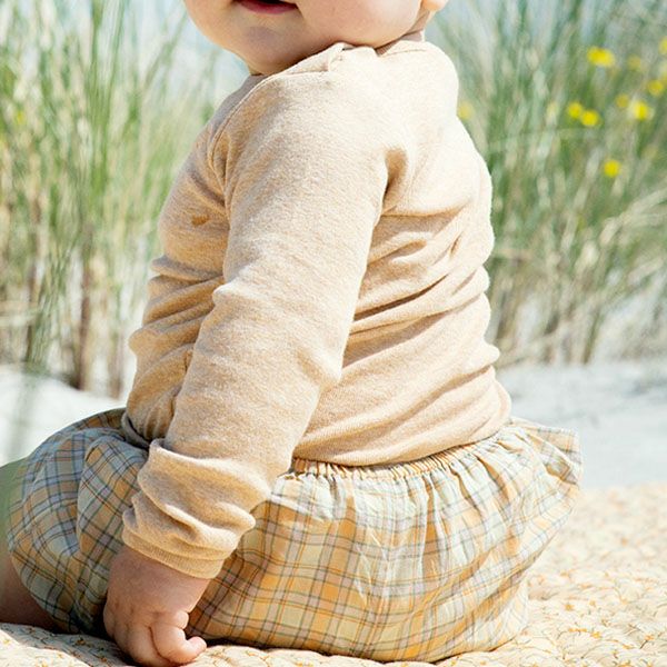 オーガニックコットン ベビー ロングパンツ