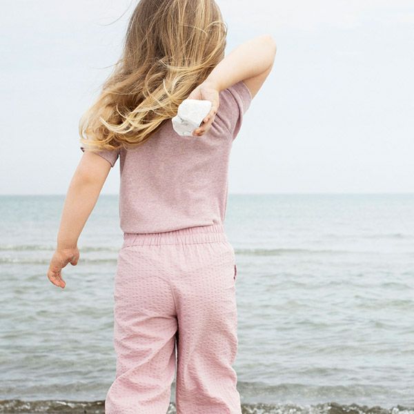 オーガニックコットン キッズ フライスTシャツ (半袖)