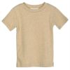 オーガニックコットン キッズ フライスTシャツ (半袖)