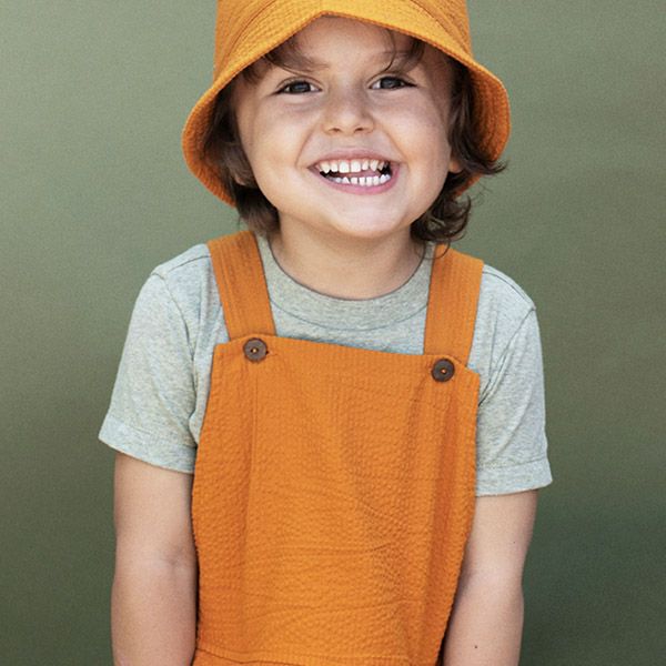 オーガニックコットン キッズ フライスTシャツ (半袖)