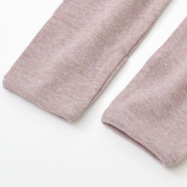 オーガニックコットン キッズ フライスレギンス