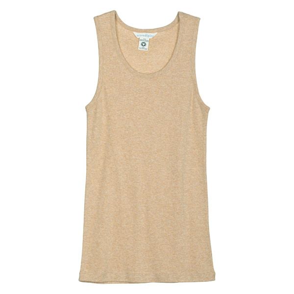 オーガニックコットン フライスタンクトップ