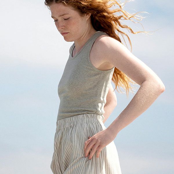 オーガニックコットン フライスタンクトップ