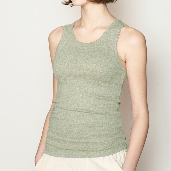 オーガニックコットン フライスタンクトップ