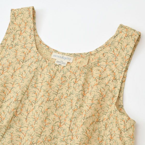 オーガニックコットン  ノースリーブシャツ