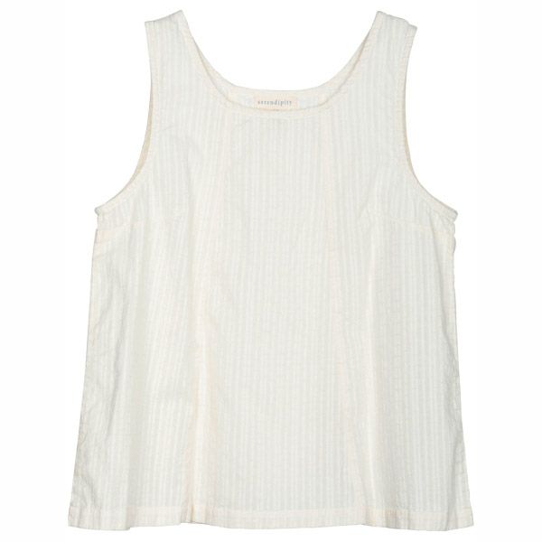 オーガニックコットン  ノースリーブシャツ