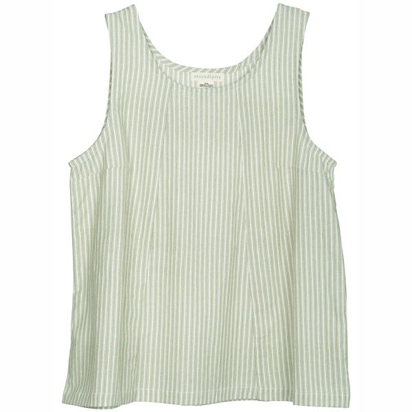 オーガニックコットン  ノースリーブシャツ