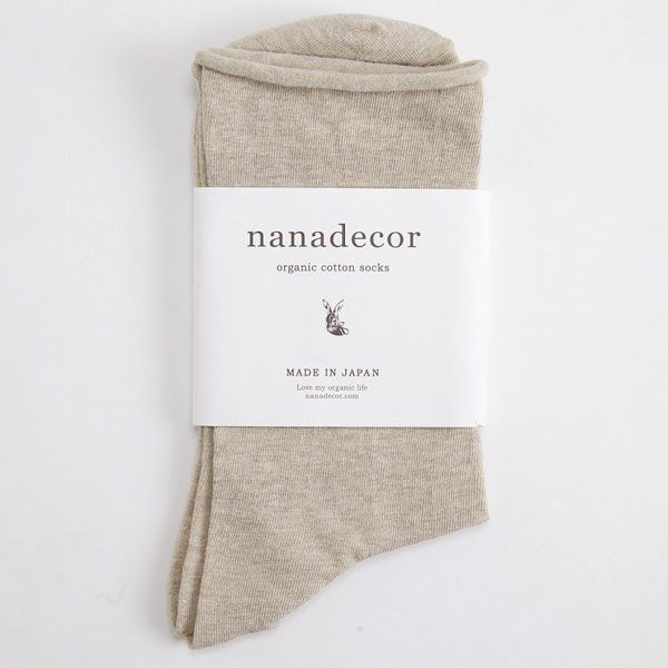 オーガニックコットン リラックスソックス