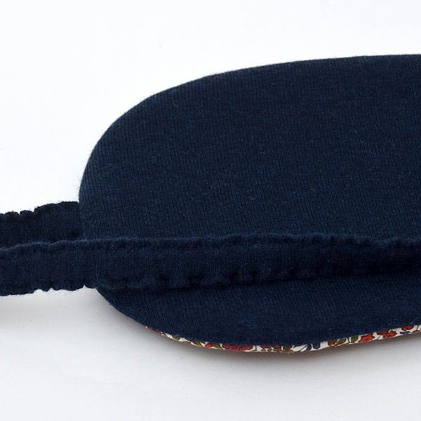 オーガニックコットン ビッグアイマスク KOフラワーレッド