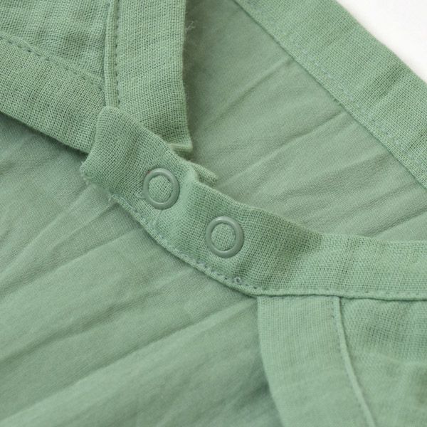 オーガニックコットン ベビーモスリンビブ