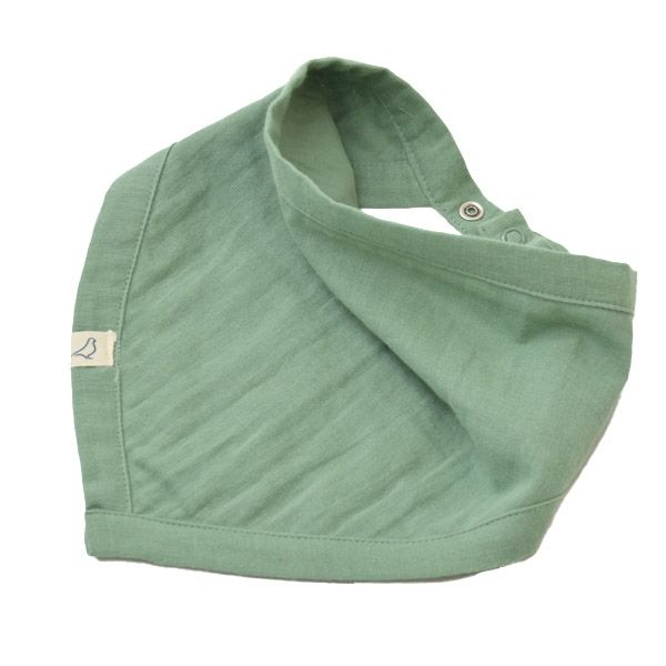 オーガニックコットン ベビーモスリンビブ