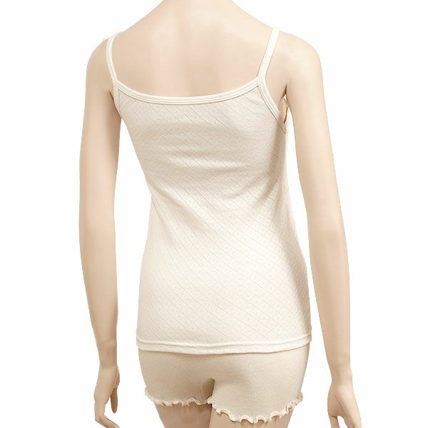 オーガニックコットン ブラキャミソール