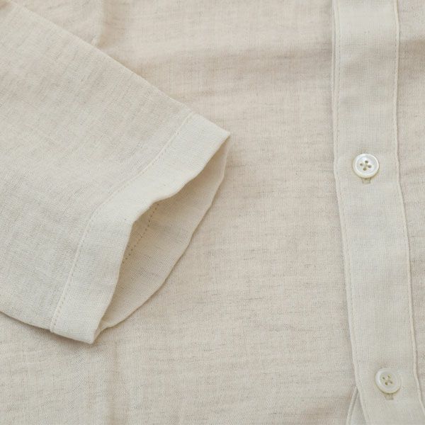 オーガニックコットン&リネン ダブルガーゼパジャマ