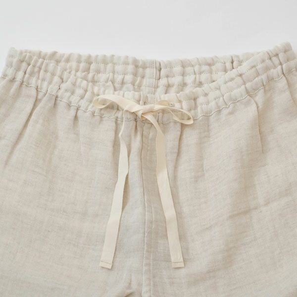 オーガニックコットン&リネン ダブルガーゼパジャマ