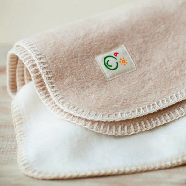 オーガニックコットン ベビー 綿毛布