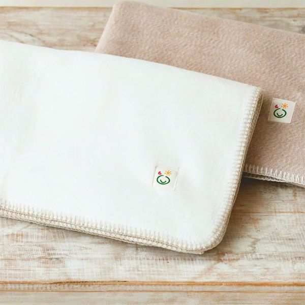 オーガニックコットン ベビー 綿毛布