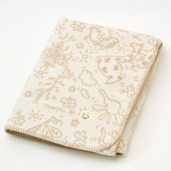 オーガニックコットン ベビー 綿毛布 夢のおまもり 85×115