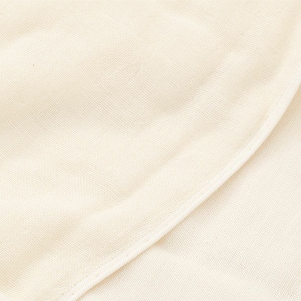 オーガニックコットン ベビー 三重織ガーゼスリーパー きなり 50-90