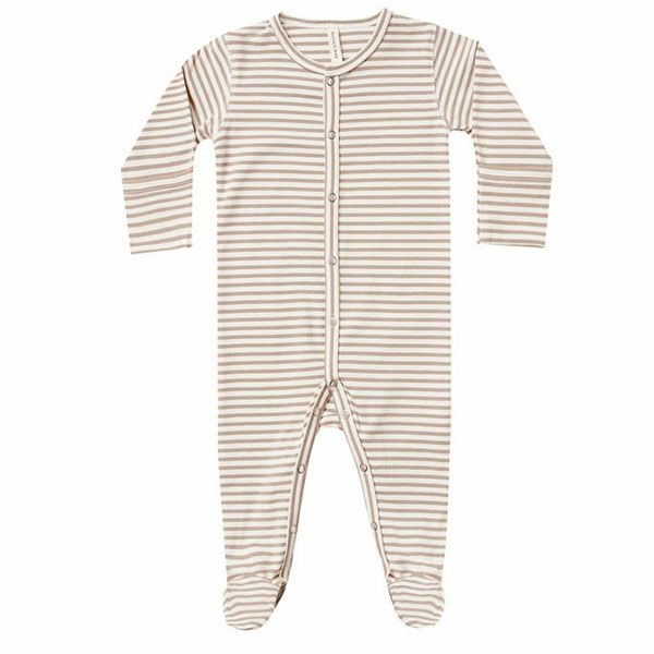 オーガニックコットン ベビー 足つきカバーオール(長袖)