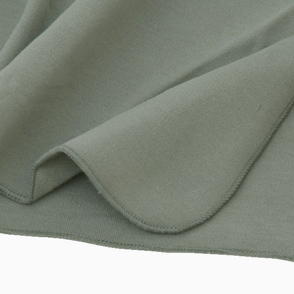 オーガニックコットン ベビー長袖あわせトップス＆足つきパンツ