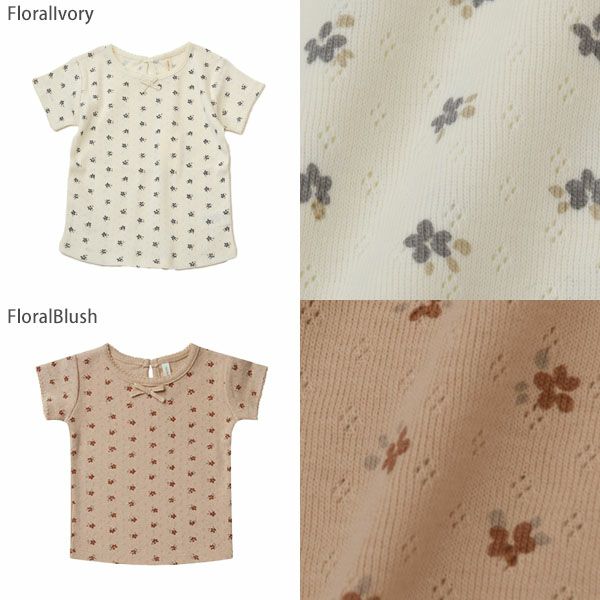 オーガニックコットン ベビーポインテル Tシャツ(半袖)