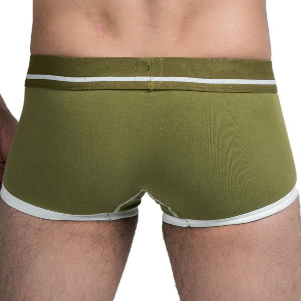 オーガニックコットン メンズローライズショートボクサー The Playful Heart