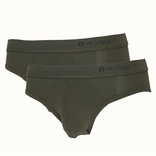 オーガニックコットン メンズビキニ2枚組 Follow Your Heart