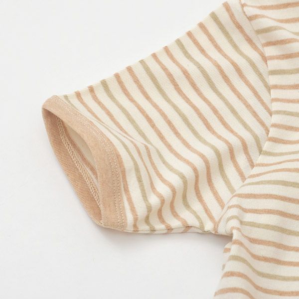 オーガニックコットン キッズ Uネック半袖Tシャツ