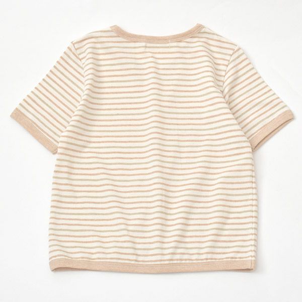 オーガニックコットン キッズ Uネック半袖Tシャツ