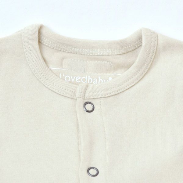 オーガニックコットン ベビー半袖ロンパース