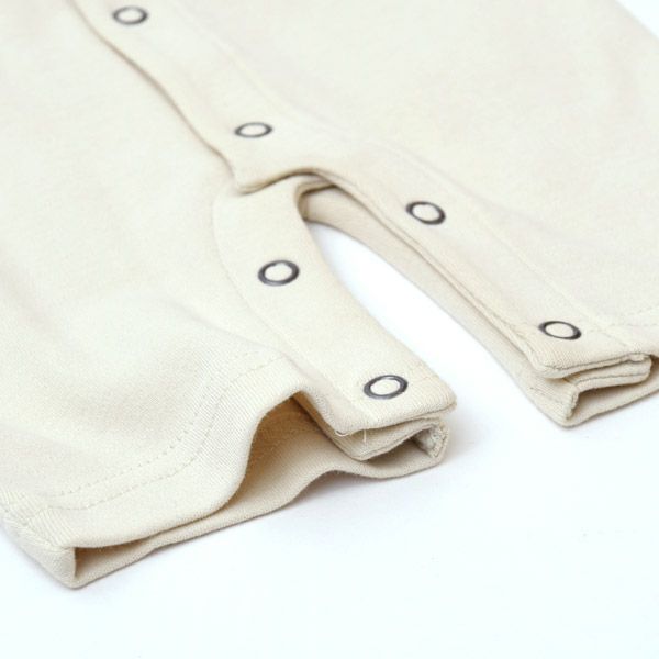 オーガニックコットン ベビー半袖ロンパース