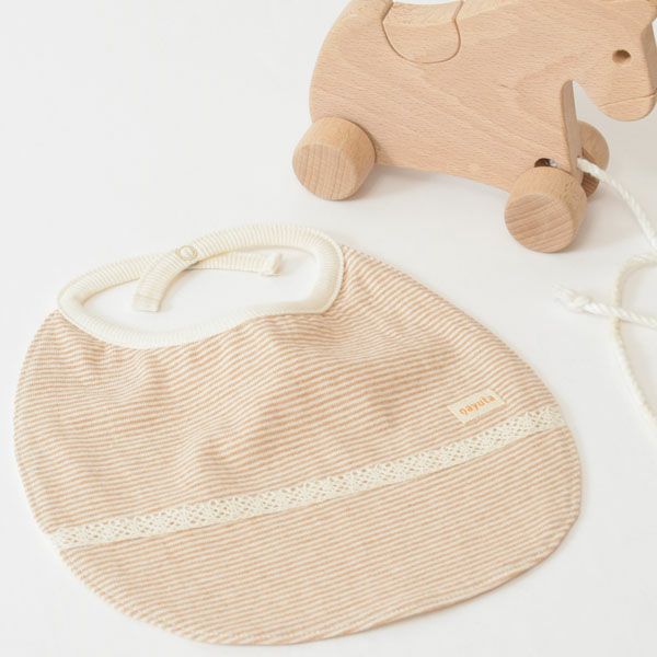 オーガニックコットン 細ボーダースタイ