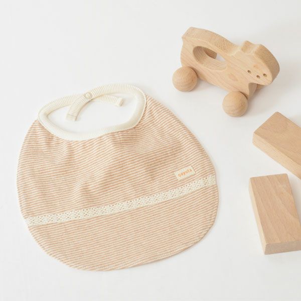 オーガニックコットン 細ボーダースタイ