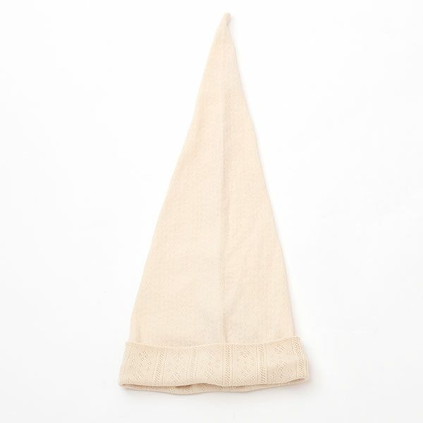 オーガニックコットン ベビー結び帽 リヨン 40-46