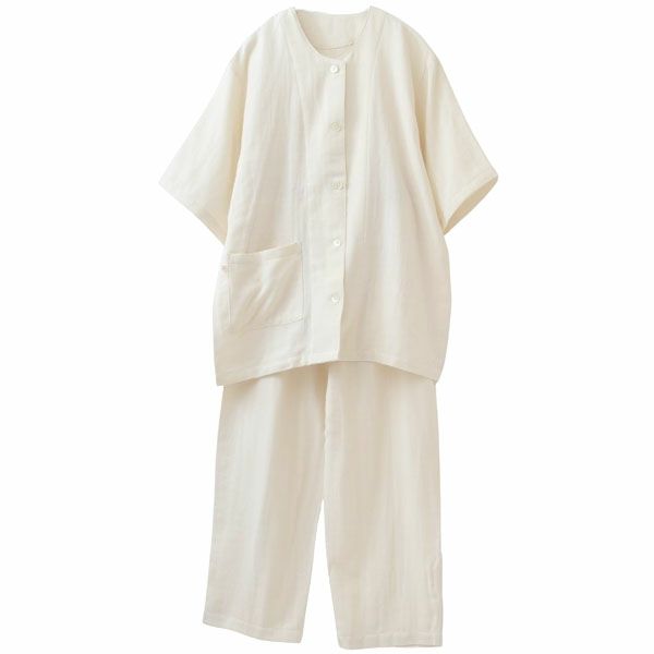 オーガニックコットン ダブルガーゼサマーパジャマ