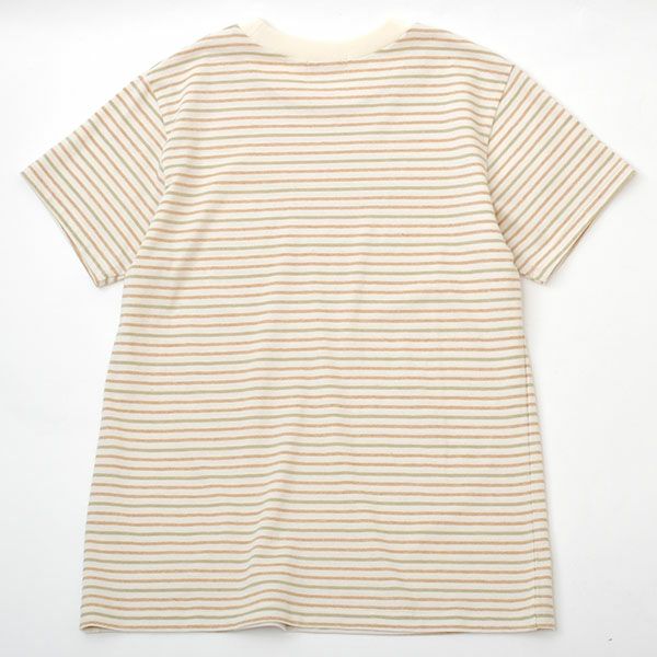 オーガニックコットン 半袖ボーダーＴシャツ