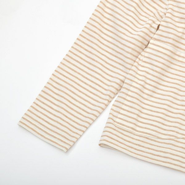 オーガニックコットン ボタンレス薄手カーディガン