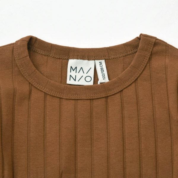 オーガニックコットン キッズワイドリブシャツ(長袖)