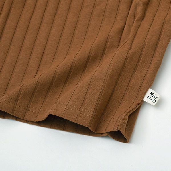 オーガニックコットン キッズワイドリブシャツ(長袖)