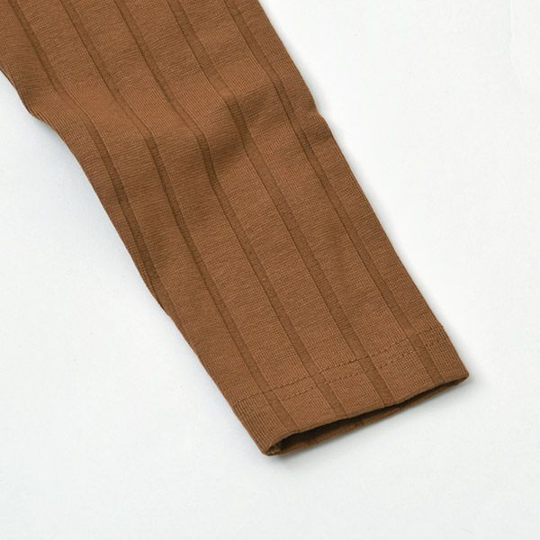 オーガニックコットン キッズワイドリブシャツ(長袖)